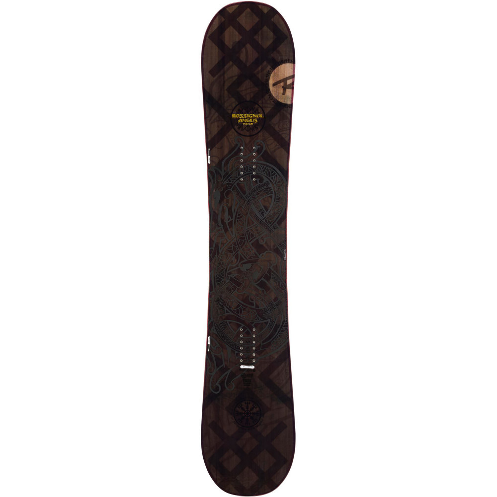 SNOWBOARD ANGUS + BINDUNGEN COBRA BLACK