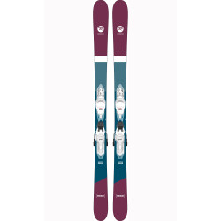 SKI TRIXIE + FIXATIONS XPRESS W 10 B83 WHITE/SPARKLE