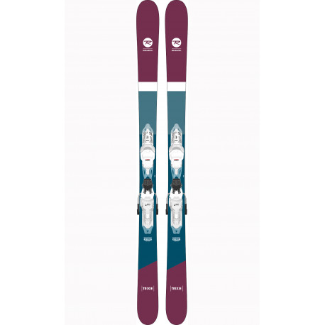 SKI TRIXIE + FIXATIONS XPRESS W 10 B83 WHITE/SPARKLE SKI TRIXIE + FIXATIONS XPRESS W 10 B83 WHITE/SPARKLE