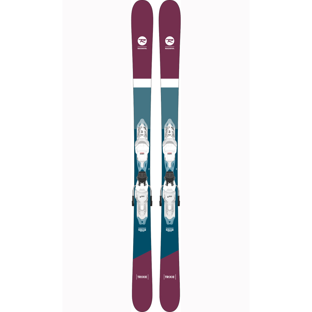 SKI TRIXIE + BINDUNGEN XPRESS W 10 B83 WHITE/SPARKLE