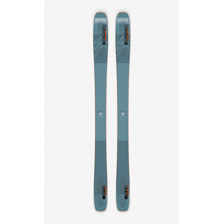 SKI QST 98 BLUE/ORANGE + BINDUNGEN MARKER ALPINIST 9 BLACK/TURQUOISE