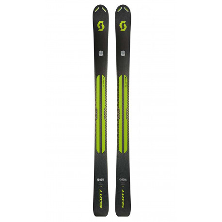 SKI SLIGHT 100 + FIXATIONS MARKER ALPINIST 9 BLACK/TURQUOISE