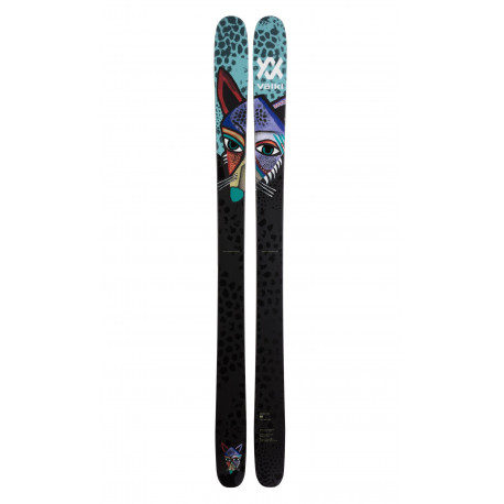 SKI REVOLT 104 + BINDINGS MARKER ALPINIST 10 BLACK/TITANIUM