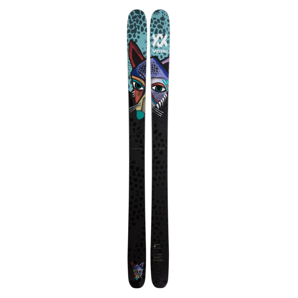 SKI REVOLT 104 + BINDINGS MARKER ALPINIST 10 BLACK/TITANIUM