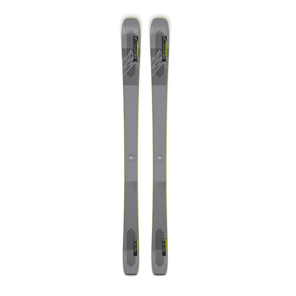 ESQUÍ QST 92 GREY/YELLOW + FIJACIONES ROSSIGNOL NX 10 GW B93 BLACK 