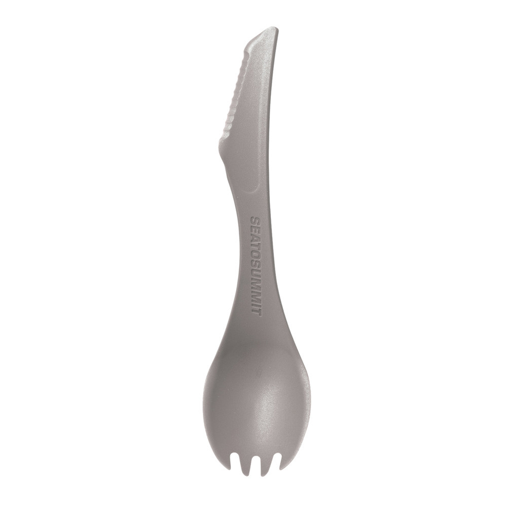 CUTLERY DELTA 2 EN 1 FORK/KNIFE GREY