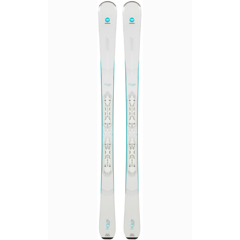 ESQUÍ NOVA 2 + FIJACIONES  XPRESS W 10 GW B83 WHT/TURQ