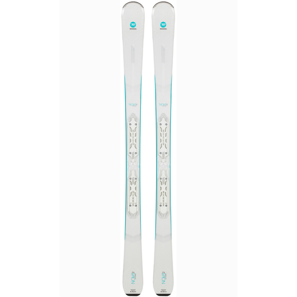 SKI NOVA 2 + FIXATIONS XPRESS W 10 GW B83 WHT/TURQ.