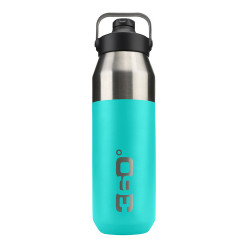 BOUTEILLE ISOTHERME GRANDE OUVERTURE INS. SIPPER CAP 1L TURQUOISE