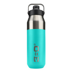 ISOLIERFLASCHE MIT GROSSER ÖFFNUNG INS. SIPPER CAP 1L TURQUOISE