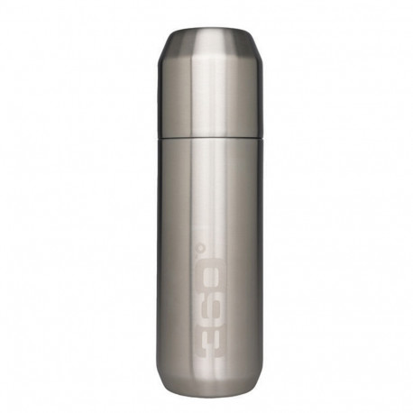 INSULATED BOTTLE WITH SILVER CUP