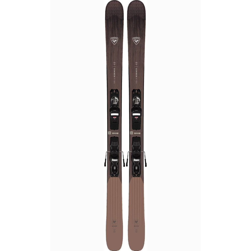 SKI SENDER 90 PRO + BINDINGS XPRESS 10 GW B93 BLACK