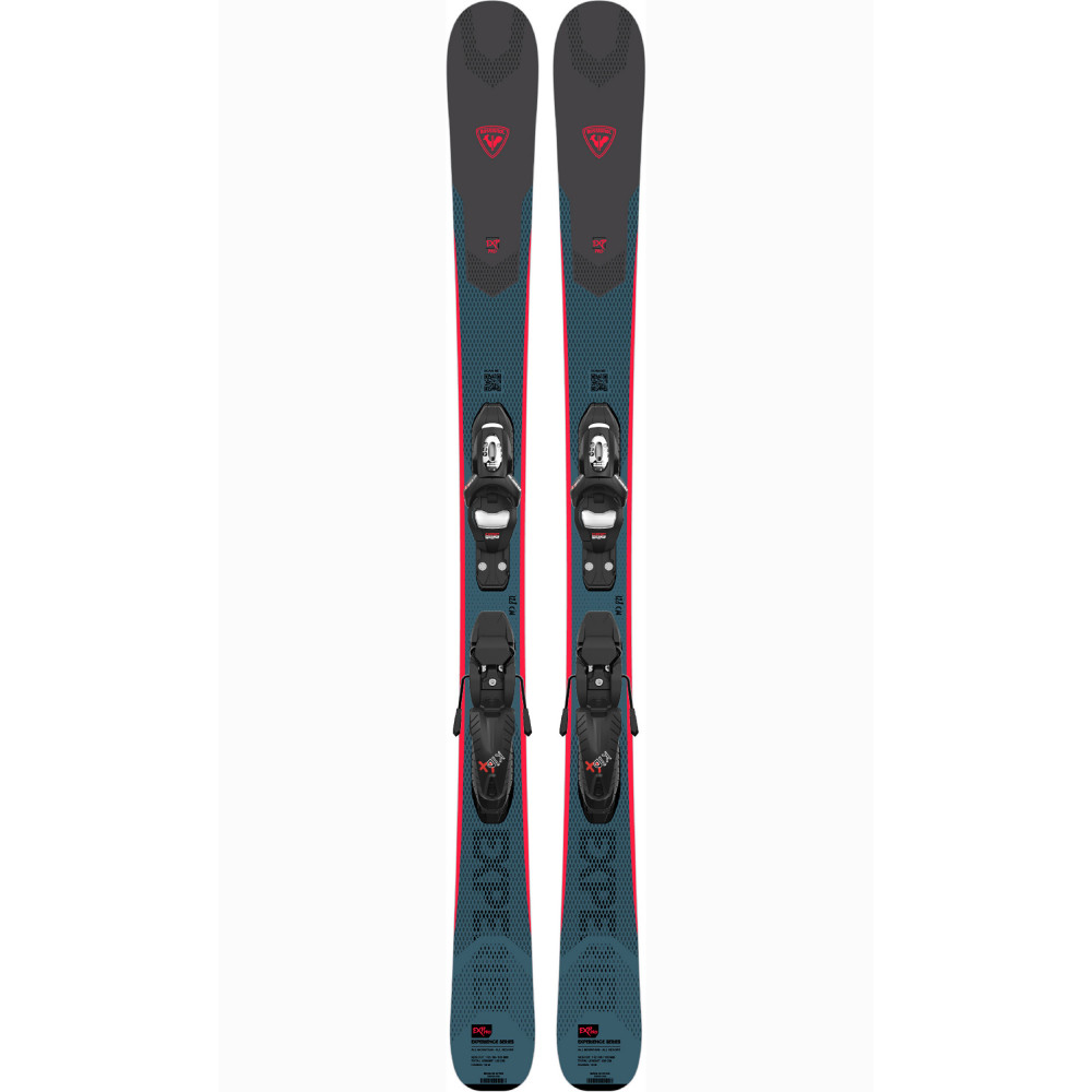 SKI EXPERIENCE PRO + BINDINGS KID 4 GW B76 BLACK