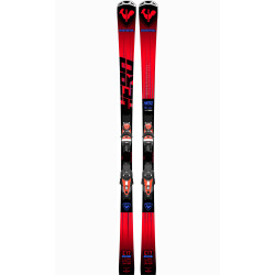 ESQUÍ HERO ELITE LT TI +  FIJACIONES NX 12 K GW B80 BLK HOT RED