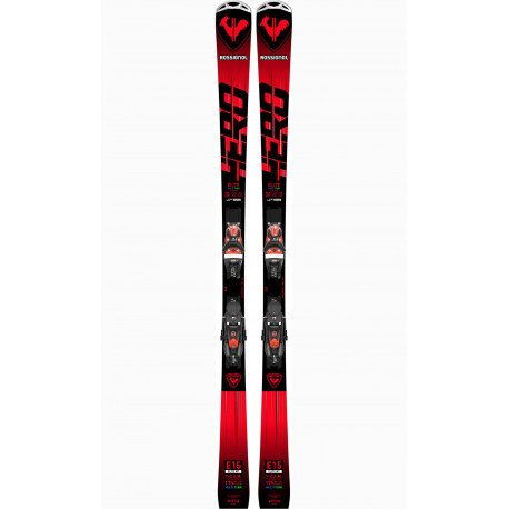 ESQUÍ HERO ELITE MT TI C.A.M + FIJACIONES SPX 12 K GW B80 BLK HOT RED