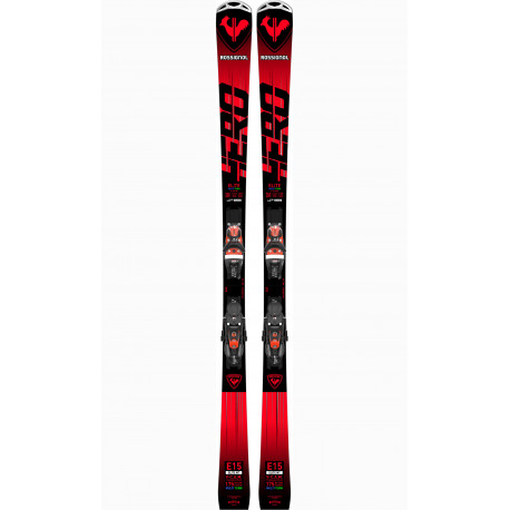 SCI HERO ELITE MT TI C.A.M + ATTACCHI SPX 12 K GW B80 BLK HOT RED
