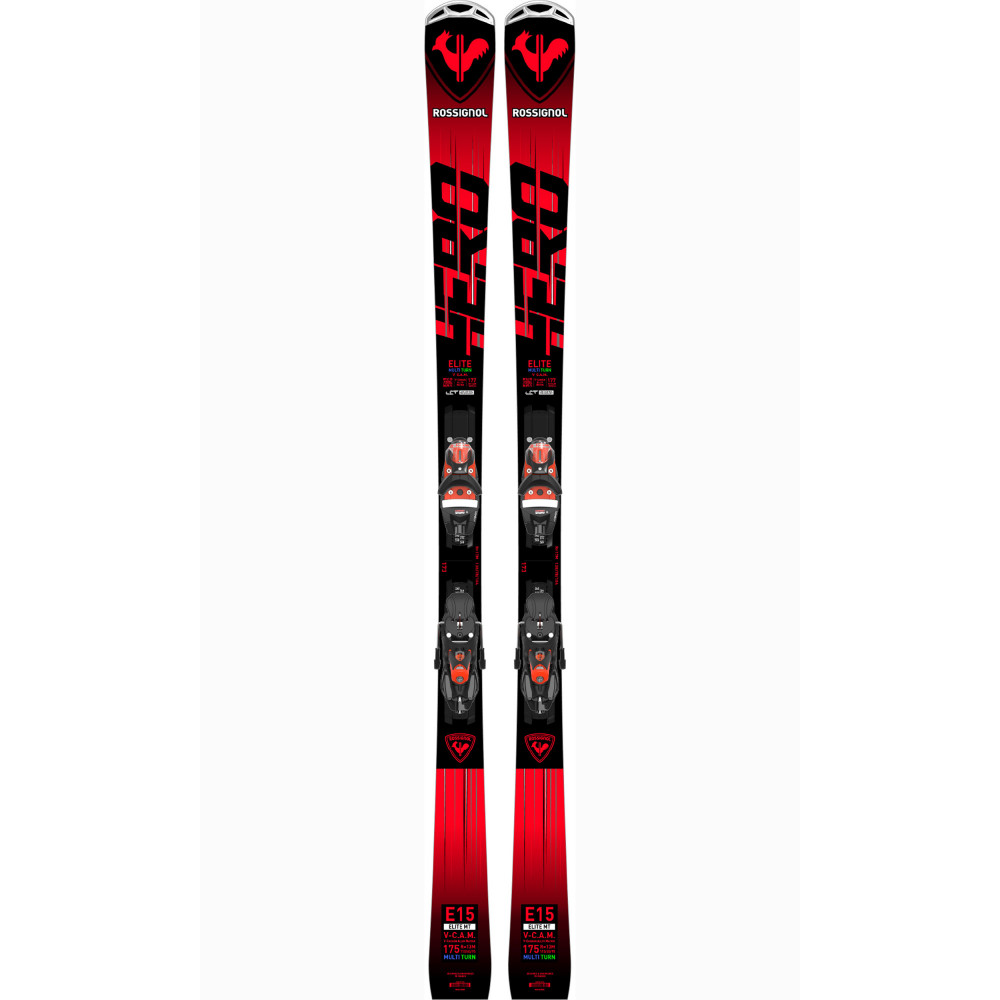 SCI HERO ELITE MT TI C.A.M + ATTACCHI SPX 12 K GW B80 BLK HOT RED