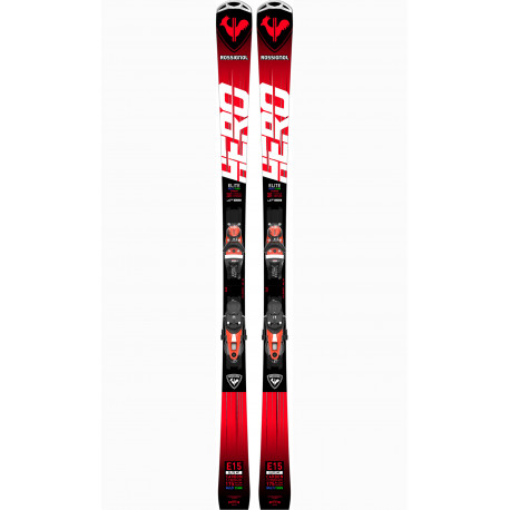 SCI HERO ELITE MT CA + ATTACCHI NX 12 K GW B80 BLK HOT RED