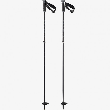 SKI POLES MTN ALU S3 BLACK GREY SKI POLES MTN ALU S3 BLACK GREY