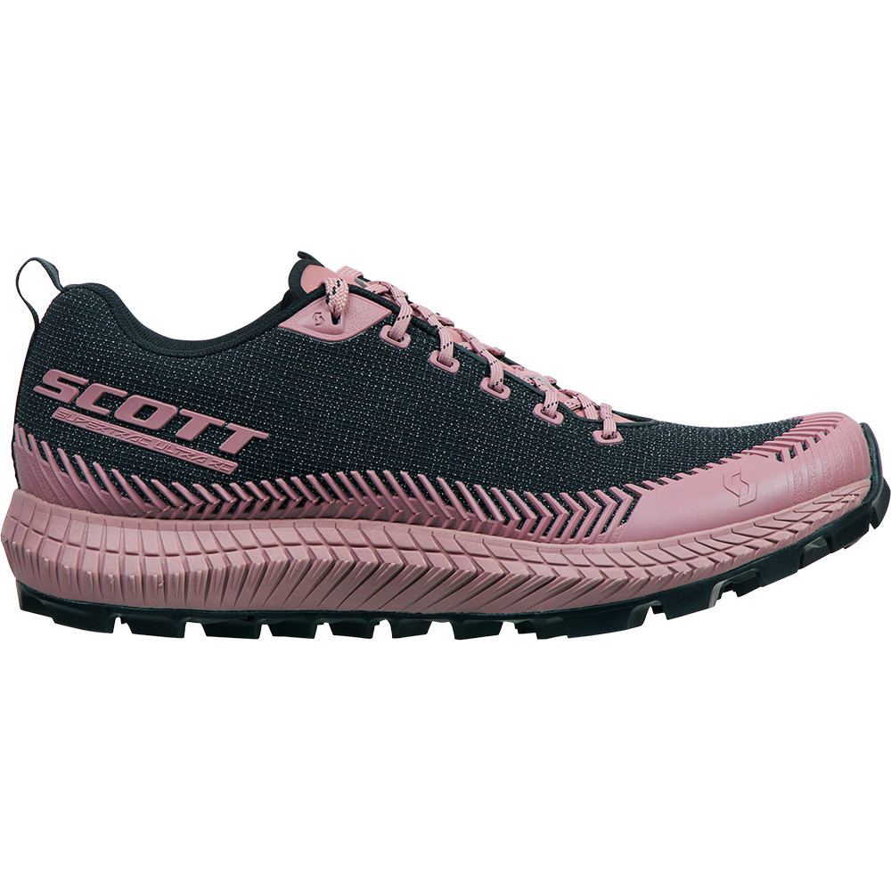 TRAIL SHOES W'S SUPERTRAC ULTRA RC BLACK/CRYSTAL PINK