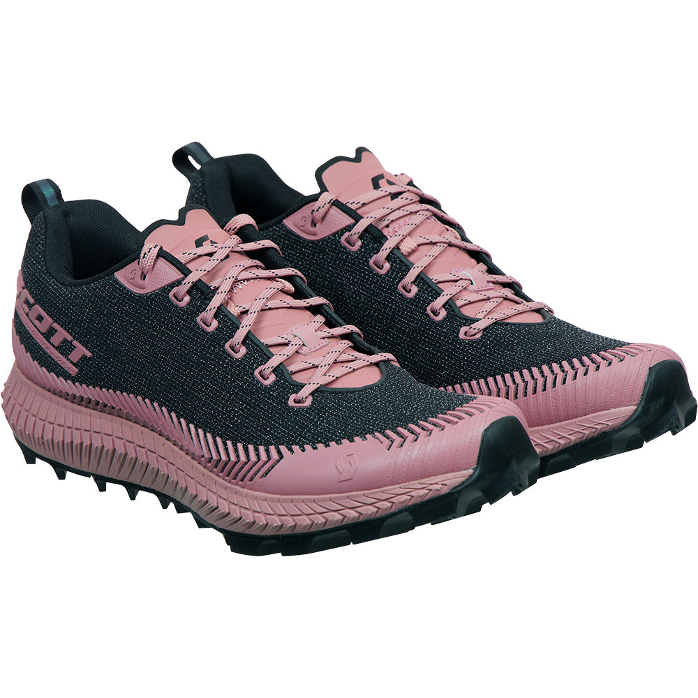 TRAIL SHOES W'S SUPERTRAC ULTRA RC BLACK/CRYSTAL PINK