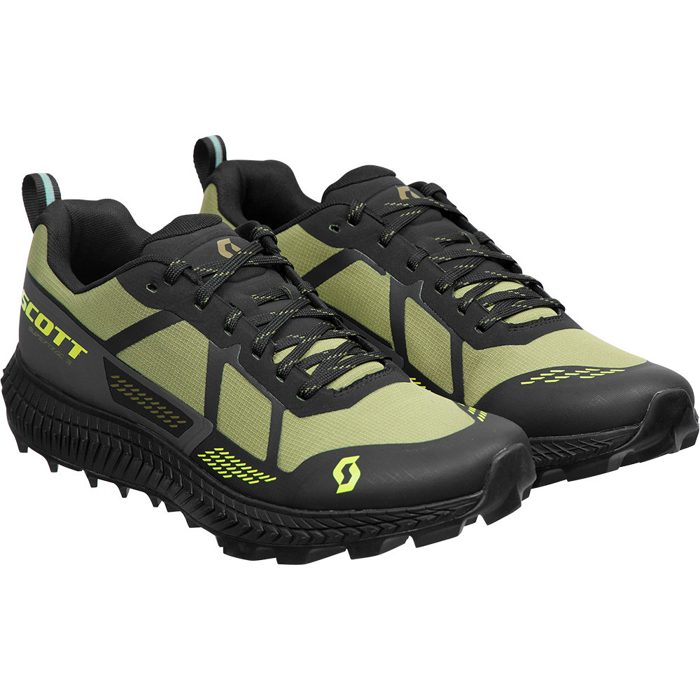 TRAIL SHOES SUPERTRAC 3 MUD GREEN/BLACK