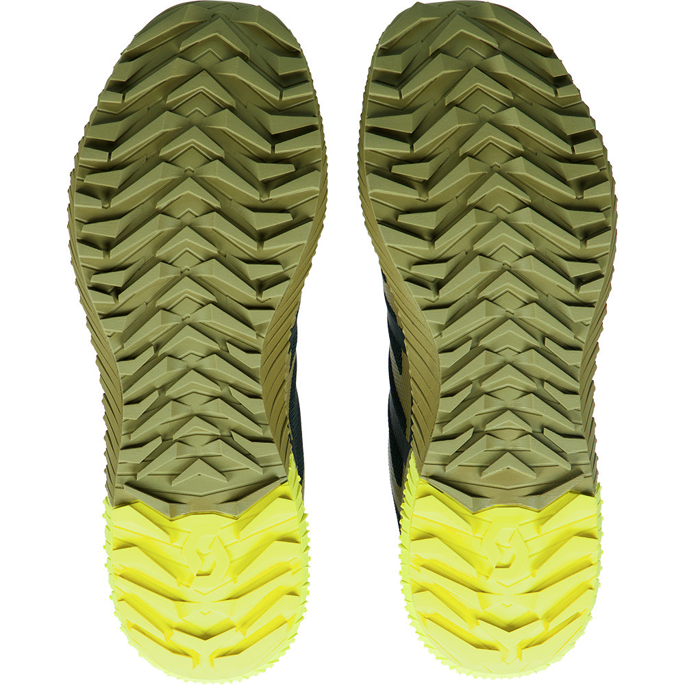 TRAIL SHOES KINABALU 2 MUD GREEN/YELLOW