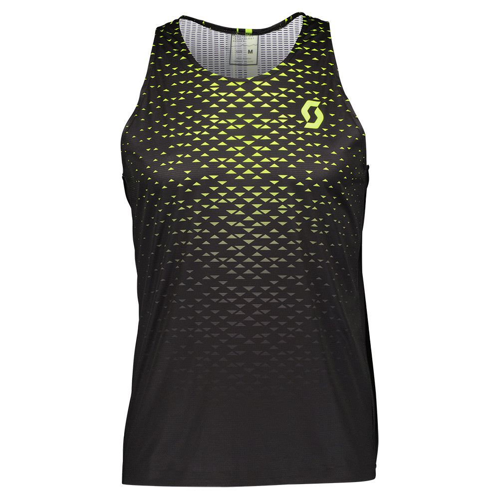 TANK TOP RC RUN BLACK/YELLOW