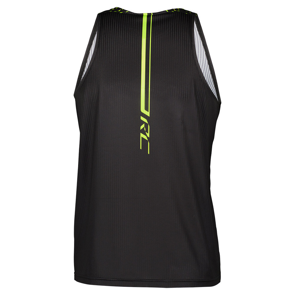 CAMISETA DE TIRANTES RC RUN BLACK/YELLOW