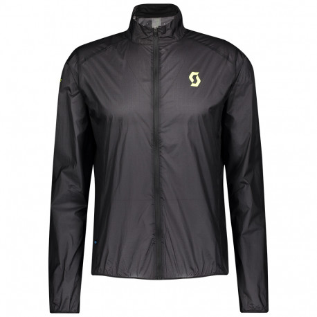 JACKET RC RUN WB BLACK/YELLOW