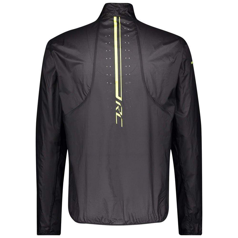 CHAQUETA RC RUN WB BLACK/YELLOW