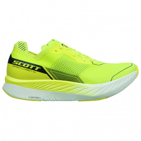 RUNNING SHOES SPEED CARBON RC YELLOW/WHITE