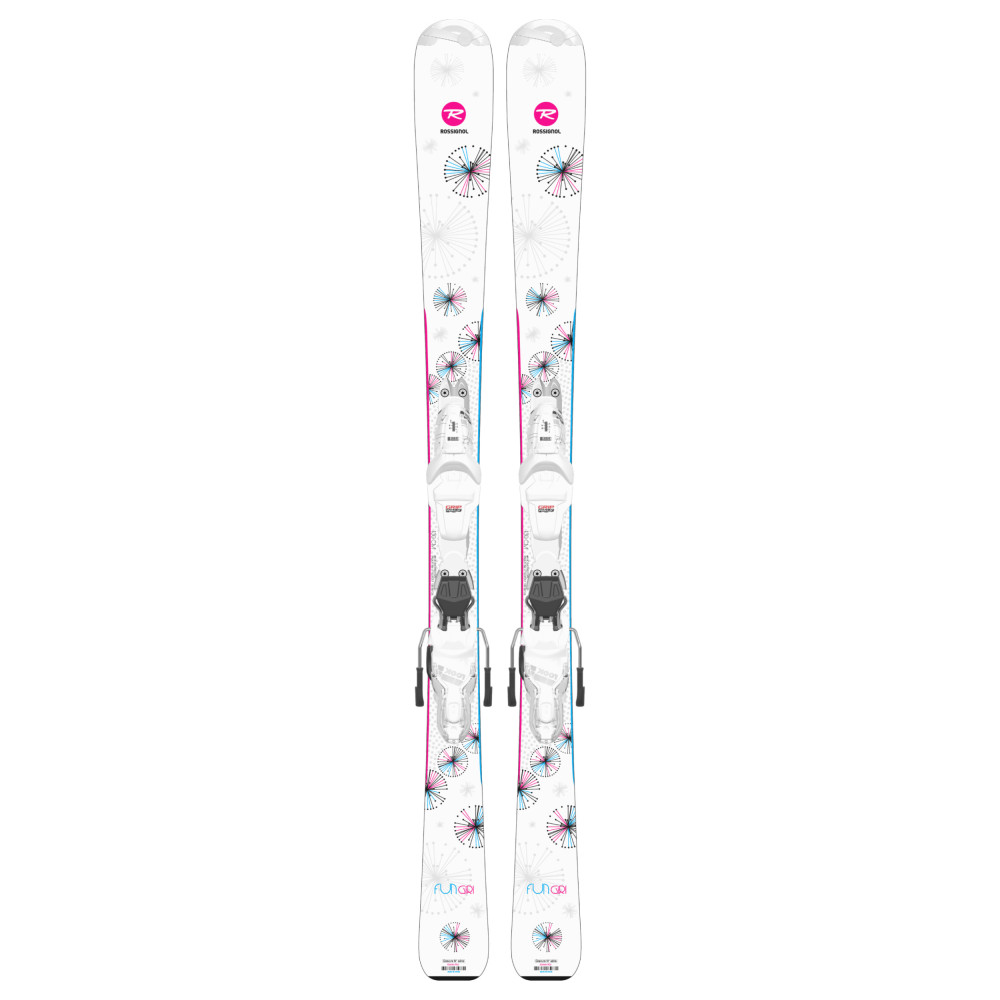 SKI FUN GIRL + BINDUNGEN XPRESS 7 GW B83 WHITE