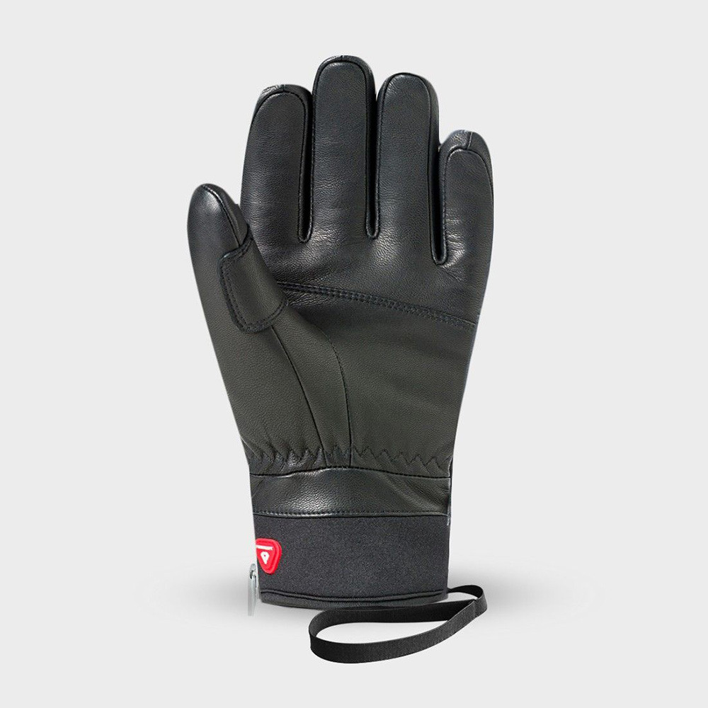 GANTS LEATHER BLACK