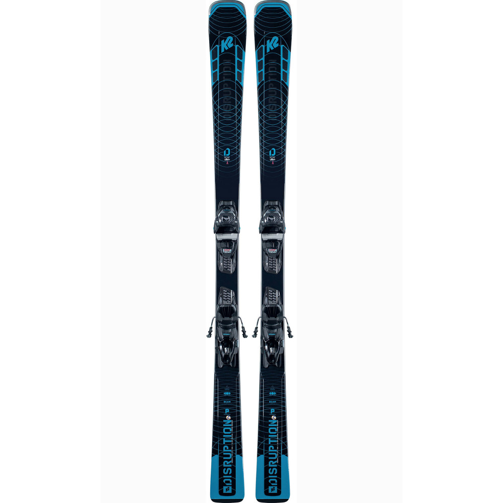 SKI DISRUPTION SC ALLIANCE + BINDINGS ER 3 10 COMPACT QUIKCLIK BLACK