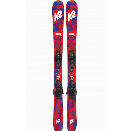 SKI INDY + BINDINGS FDT 4.5