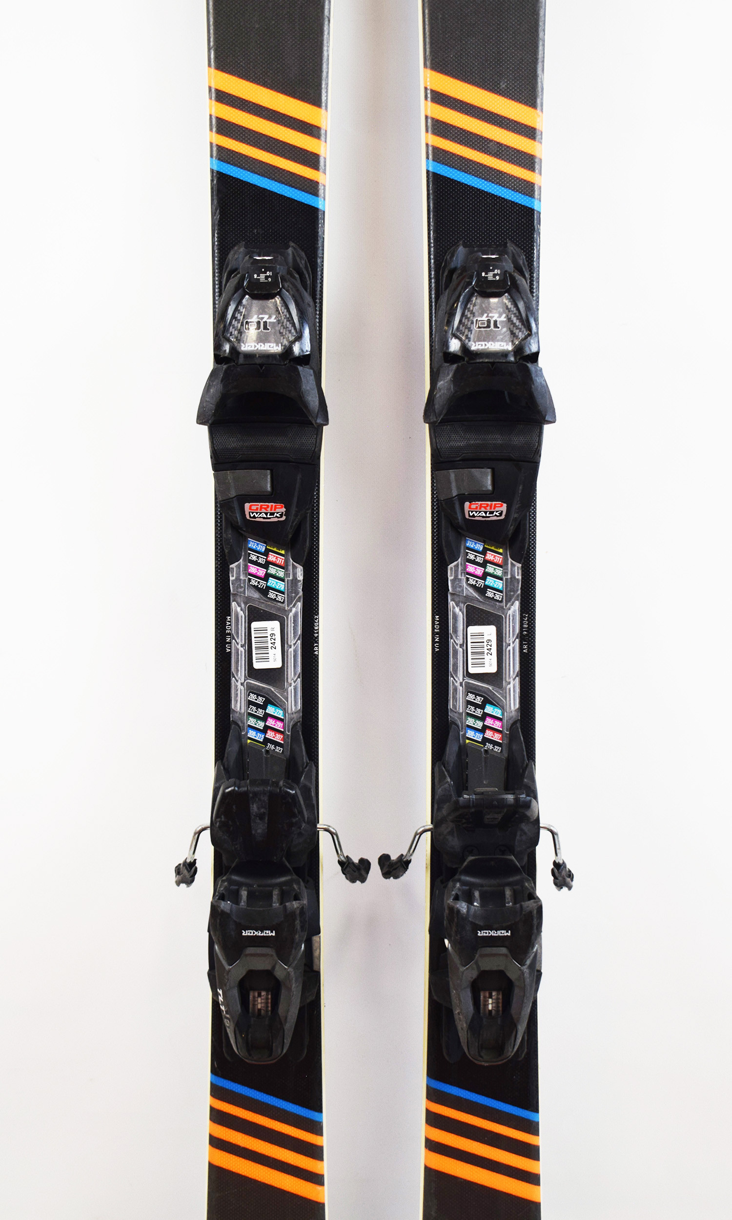 Attacchi Da Sci Marker 10.0 TP 85 Mm – Uomo, Antracite/Nero, Per Sci All Mountain E Principianti