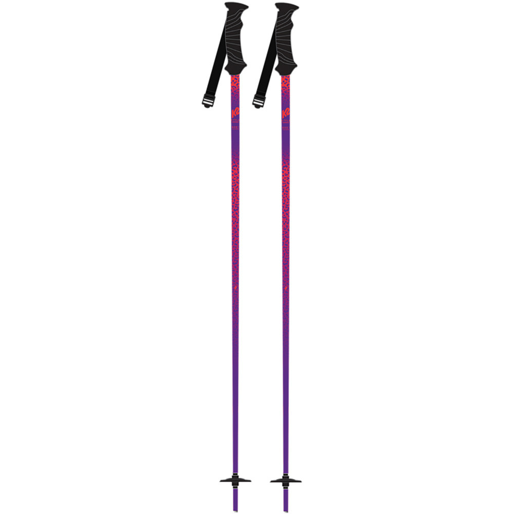 K2 SKI POLES STYLE ALU PURPLE - Easy Gliss