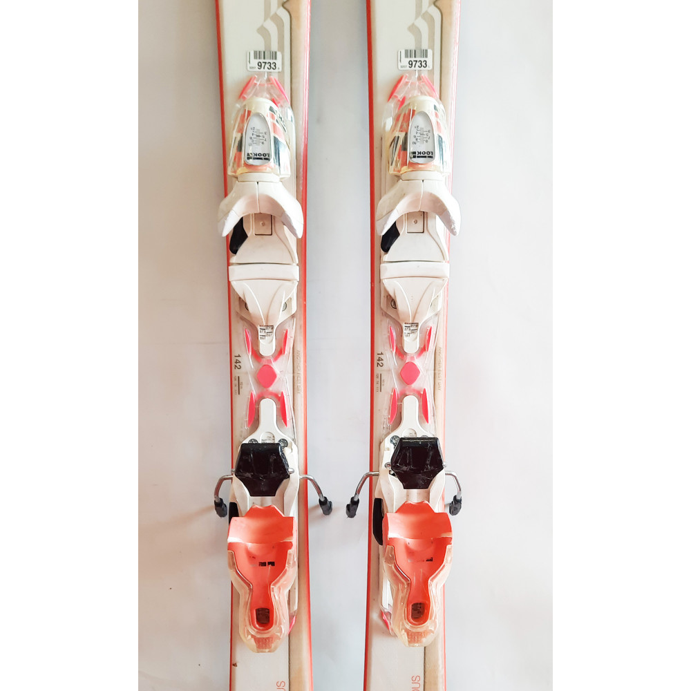 SKI FAMOUS 4 + BINDINGS XPRESS W 10 B83 WHITE/CORAIL