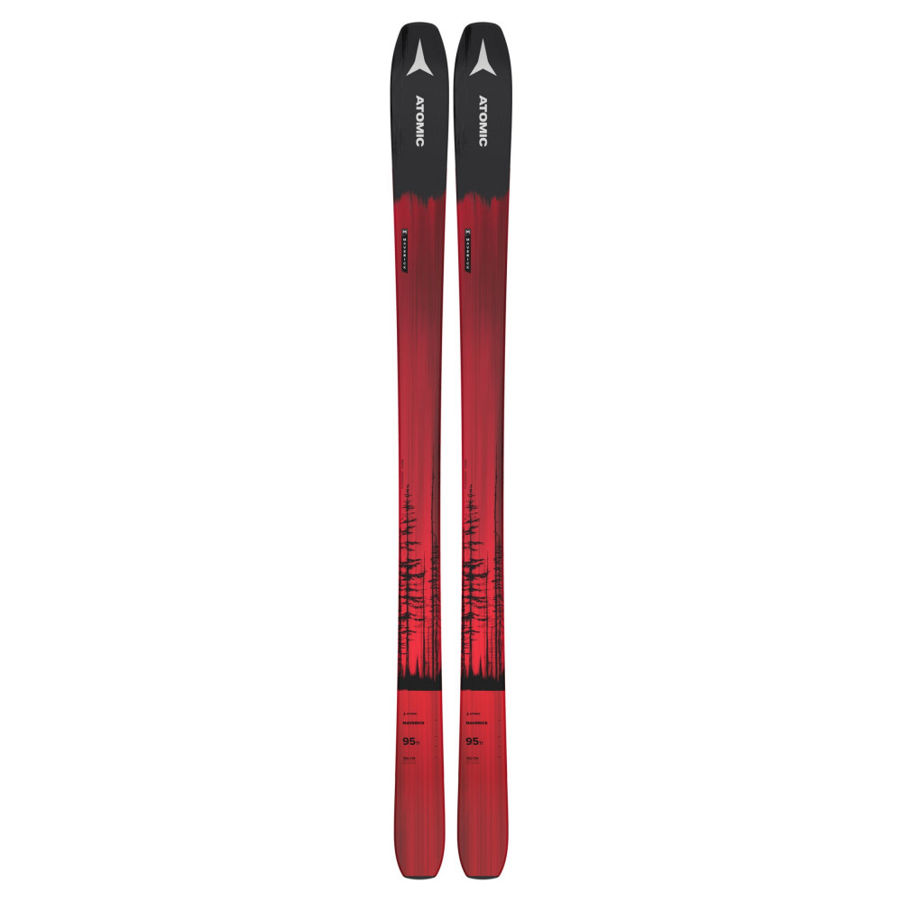 SCI MAVERICK 95 TI BLACK/RED + ATTACCHI ROSSIGNOL SPX 12 GW B100 BLACK