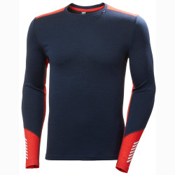 PULLOVER LIFA MERINO MIDWEIGHT CREW NAVY