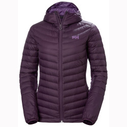 DAUNENEJACKE W VERGLAS HOOD DOWN HYBRID INS AMETHYS