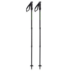 BATONS DE SKI TIBET 3 PARTS CLASSIC CONE BLACK GREEN