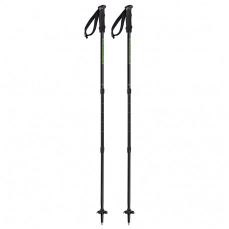 BATONS DE SKI TIBET 3 PARTS CLASSIC CONE BLACK GREEN