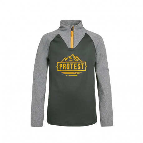 PULL PRTMAXIM JR 1/4 ZIP TOP HUNTERGREEN