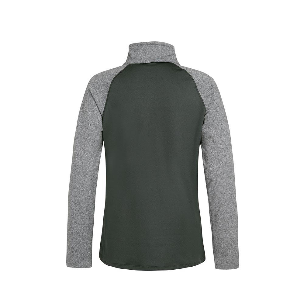 PULL PRTMAXIM JR 1/4 ZIP TOP HUNTERGREEN