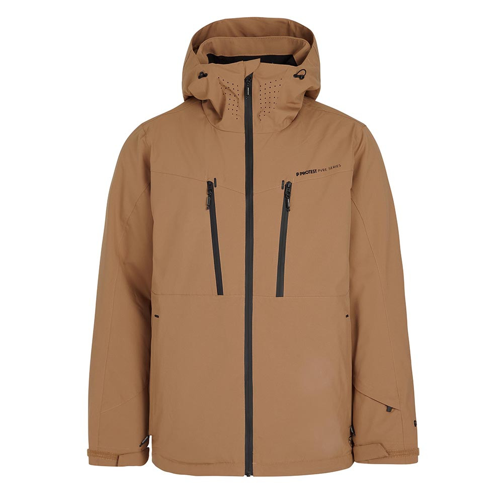 SKI JACKET PRTTIMO FUDGECAMEL