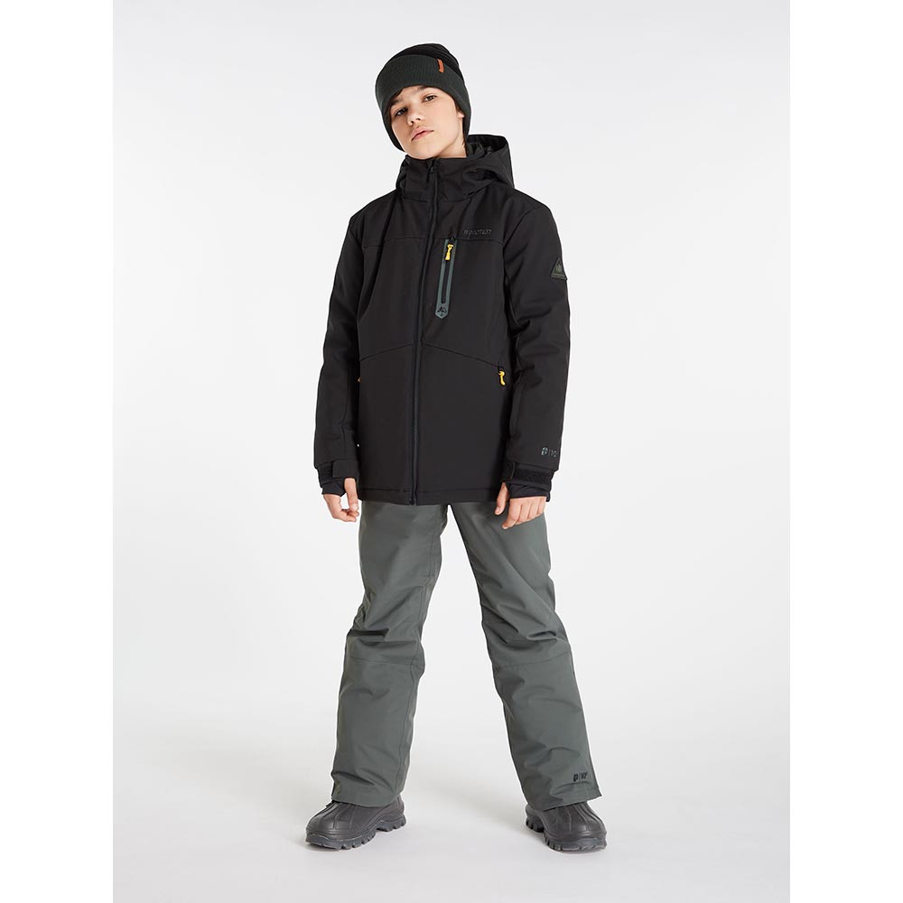 SKI JACKET PRTBOBBYE JR TRUE BLACK