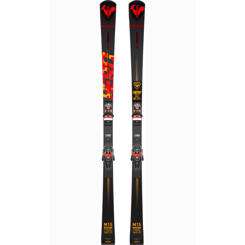 SKI HERO MASTER LT R22 + BINDINGS SPX 12 ROCKERACE GW HOT RED