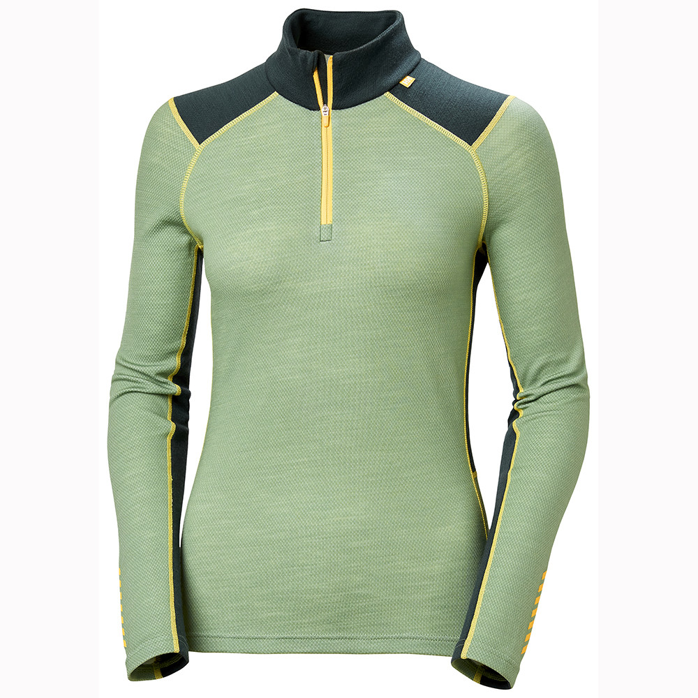 SUETER W LIFA MERINO MIDWEIGHT 1/2 ZIP JADE